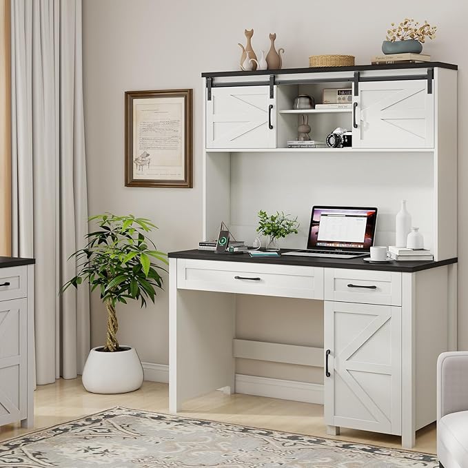 Farmhouse 47" Executive Desk, Computer Desk - Image 7