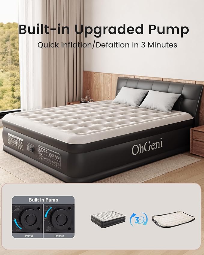 OhGeni Cal King Air Mattress - Image 3