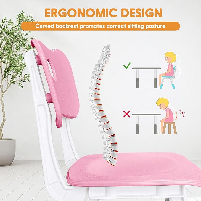 Kids Chair Adjustable Height Children Chairs Suitable - Image 6