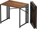 32 inch Folding Small Desk, Writing Gaming Computer Camping Desk by Lutown-TeenHome