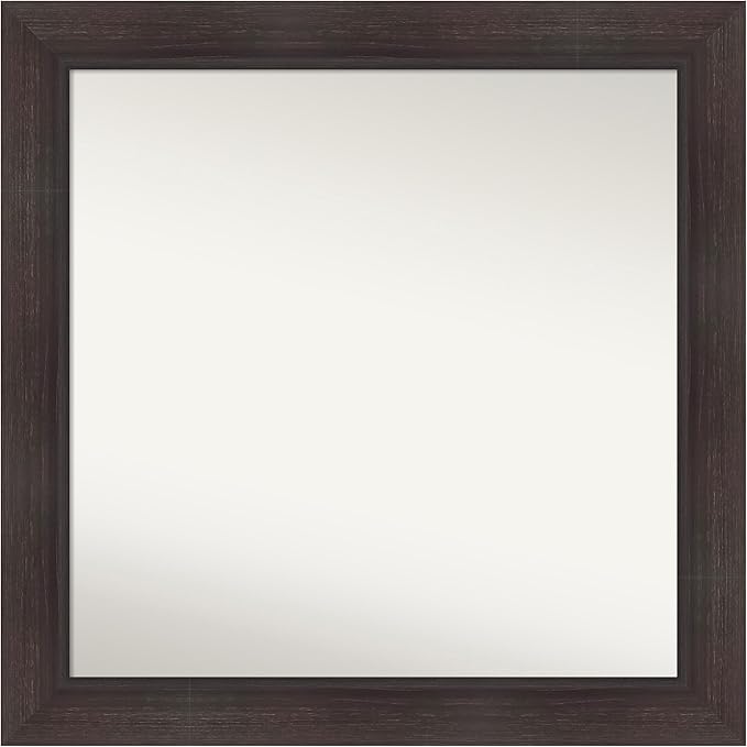Amanti Art Brown Bathroom Mirror by AmantiArt