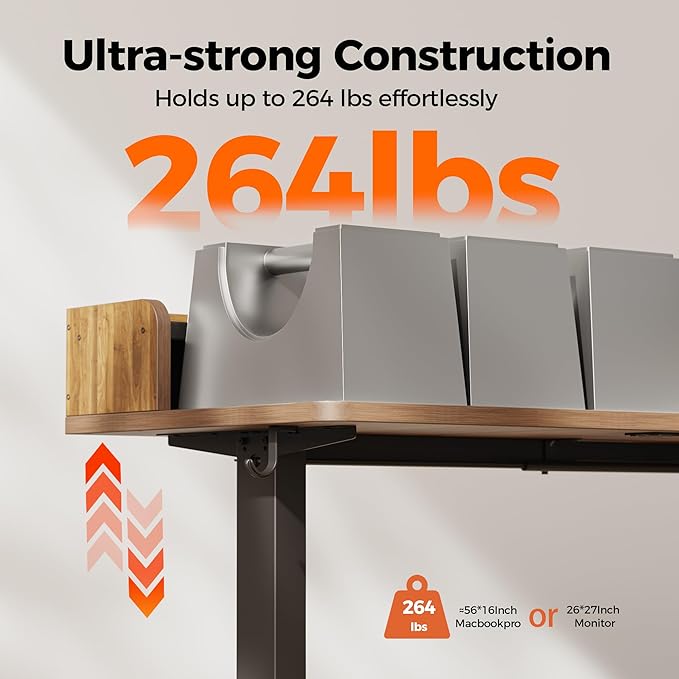 Agilestic L Shaped Standing Desk, Corner Desk - Image 5