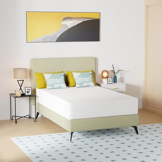 FDW | 12 Inch Full Mattress | Medium Firm | Gel Memory Foam Mattress | White | - Image 7