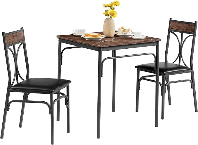 VECELO Kitchen Dining Room Table Set by VECELO