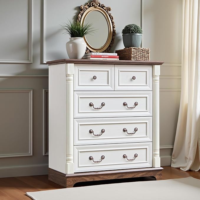 31.5" Farmhouse Sideboard Buffet Cabinet - Image 7