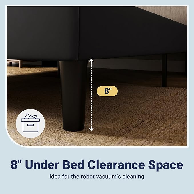 Allewie King Size Platform Bed Frame - Image 6