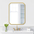 28"x36" Gold Bathroom Mirror by FerytangeHome