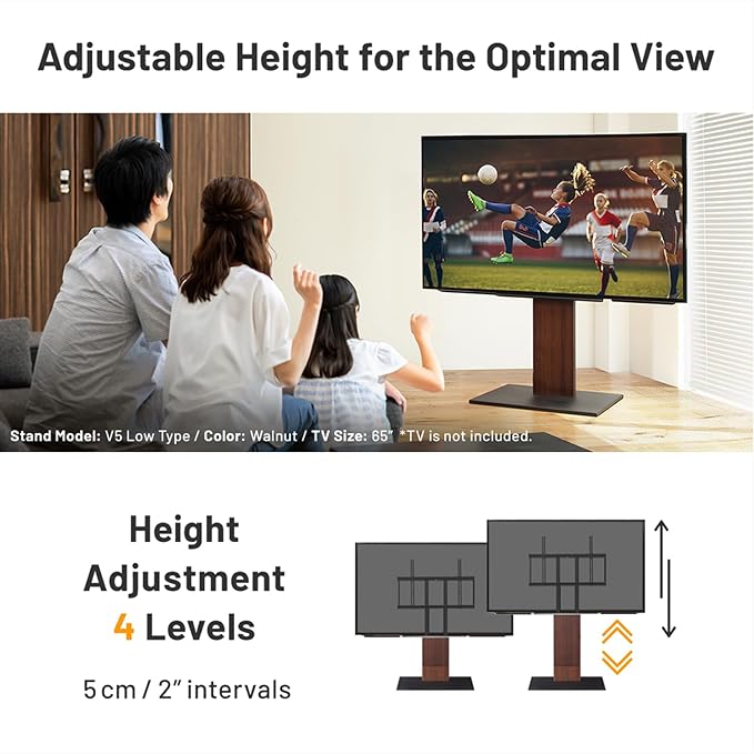 WALL V5 Low Type | Minimalist Rolling TV Stand - Image 5