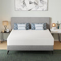 FDW | 12 Inch King Mattress | Medium Firm | Gel Memory Foam Mattress | White | by FDW