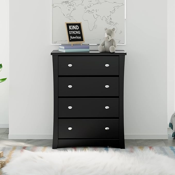 Storkcraft Crescent 4 Drawer Chest – GREENGUARD Gold Certified, Easy-to-Match - Image 2