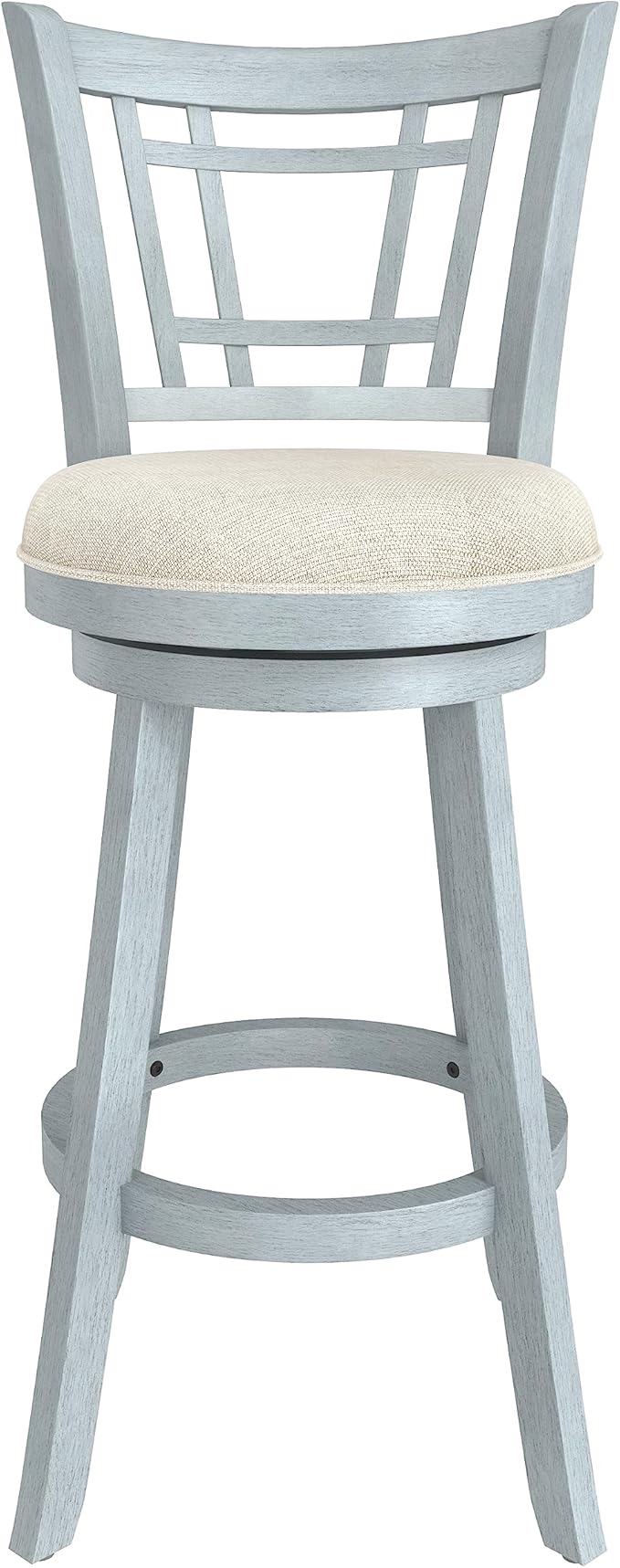 Hillsdale Fairfox 30.5" Wood Swivel Bar Height Stool - Image 5