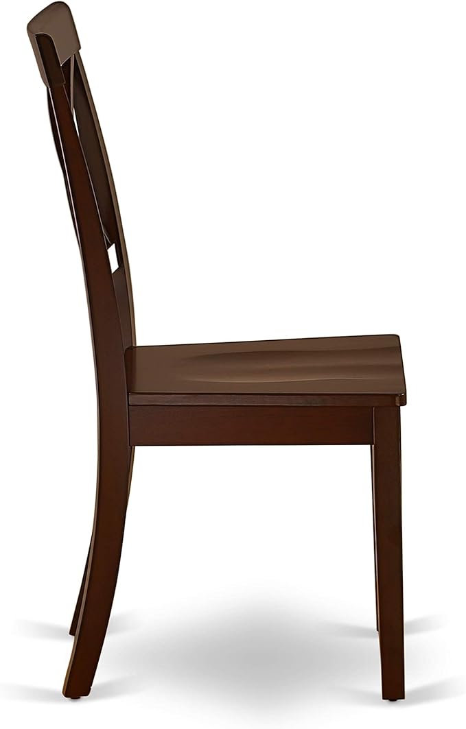 East West Furniture NDBO3-MAH-W 3 Piece Dining Set Contains a Rectangle Dining - Image 12