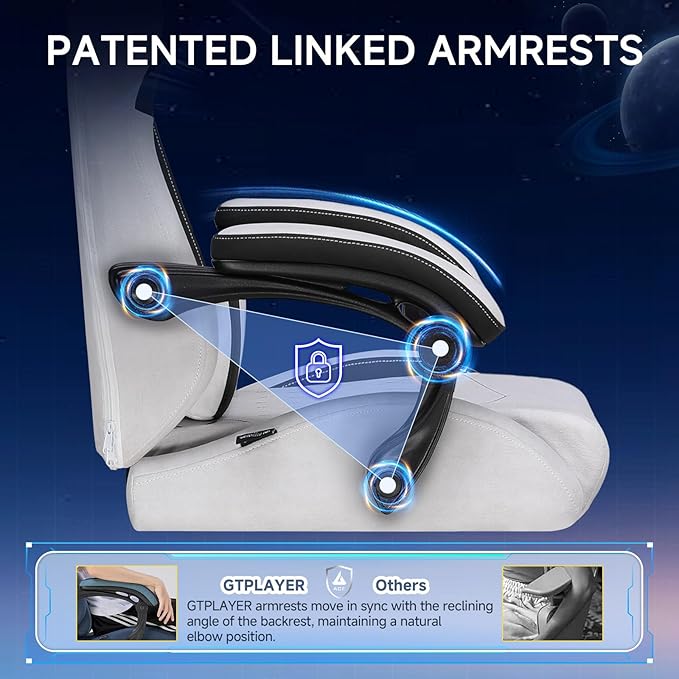 GTPLAYER Gaming Chair, Video Game Chairs - Image 5