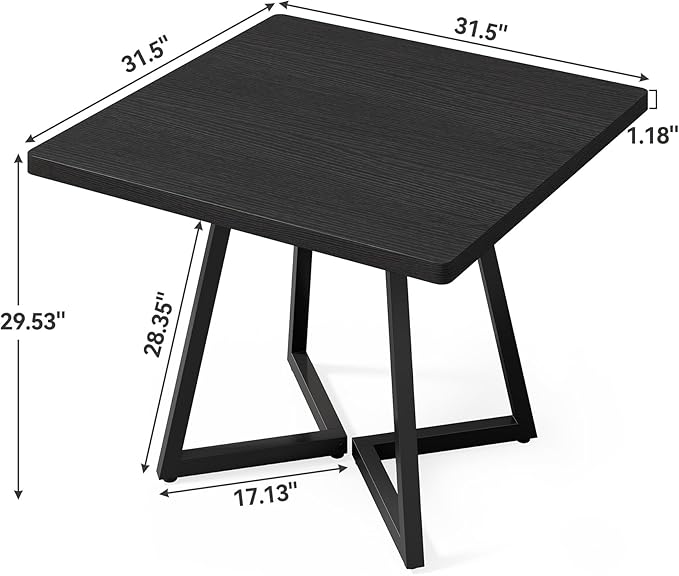 LITTLE TREE 31.5 Inches Small Dining Table - Image 3