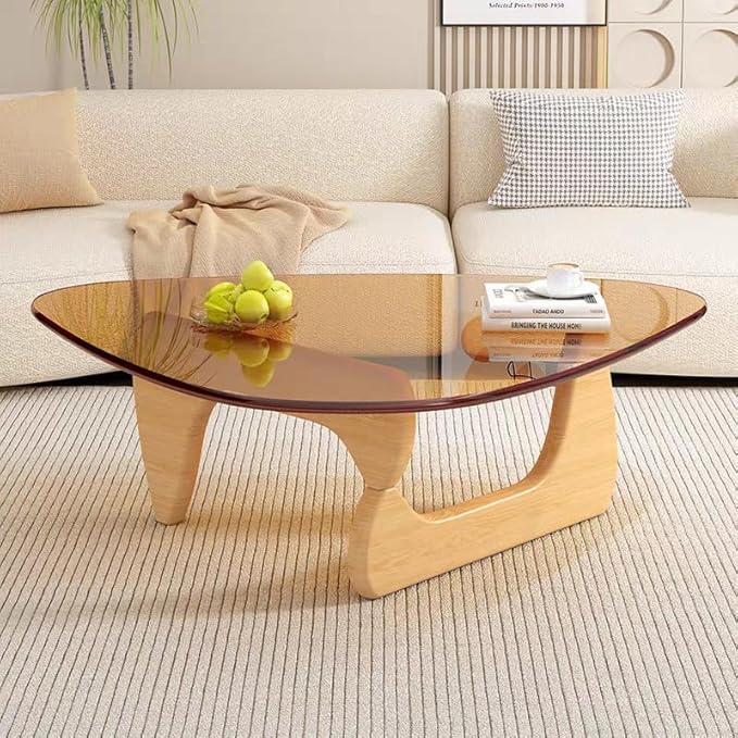 Mid Century Modern Glass Coffee Table, Coffee Table - Image 6
