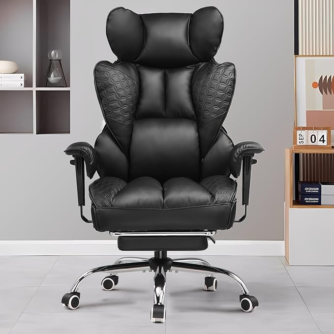 GTRACING Big and Tall Gaming Chair 400lbs Heavy Duty Office Chair - Image 3