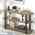 FOLUBAN Console Tables for Entryway, Modern Sofa Table by FOLUBAN