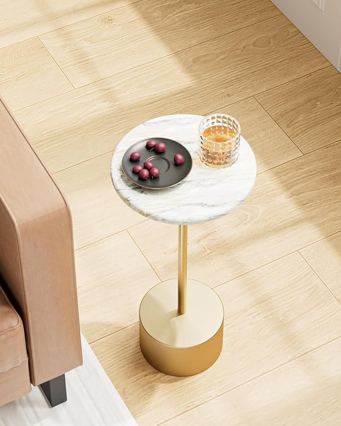 Drink Table Pedestal, Round Side Table, Drink Tables by AEPOALUA