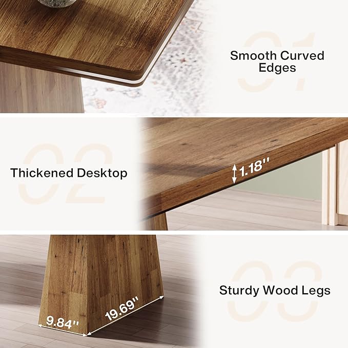 Tribesigns 63-Inch Executive Desk, Large Office Computer Desk - Image 6