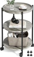 End Tables Living Room, 3-Tier Modern End Table by Seeday