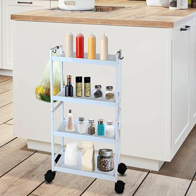 Beyeutao 4 Tier Slim Storage Cart - Image 6