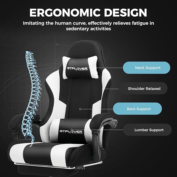 GTPLAYER Gaming Chair, Computer Chair - Image 8
