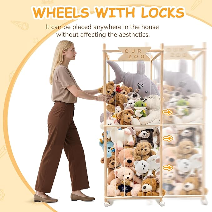 Stuffed Animal Storage Zoo - Image 6