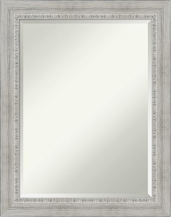 Amanti Art White Bathroom Mirror by AmantiArt