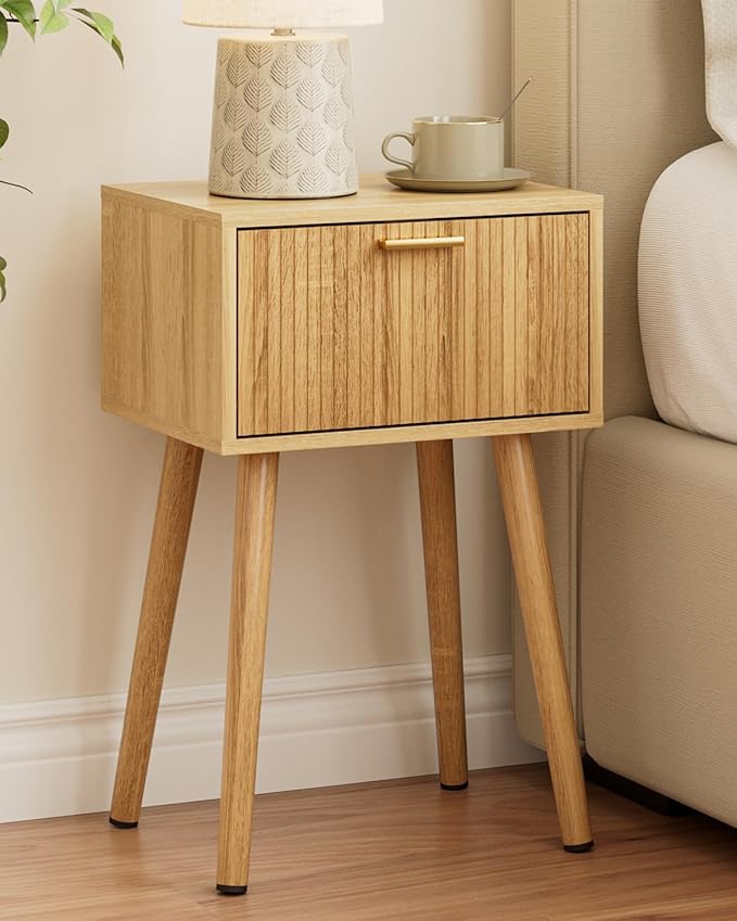 Night Stand, Oak Nightstand by ASACESCU