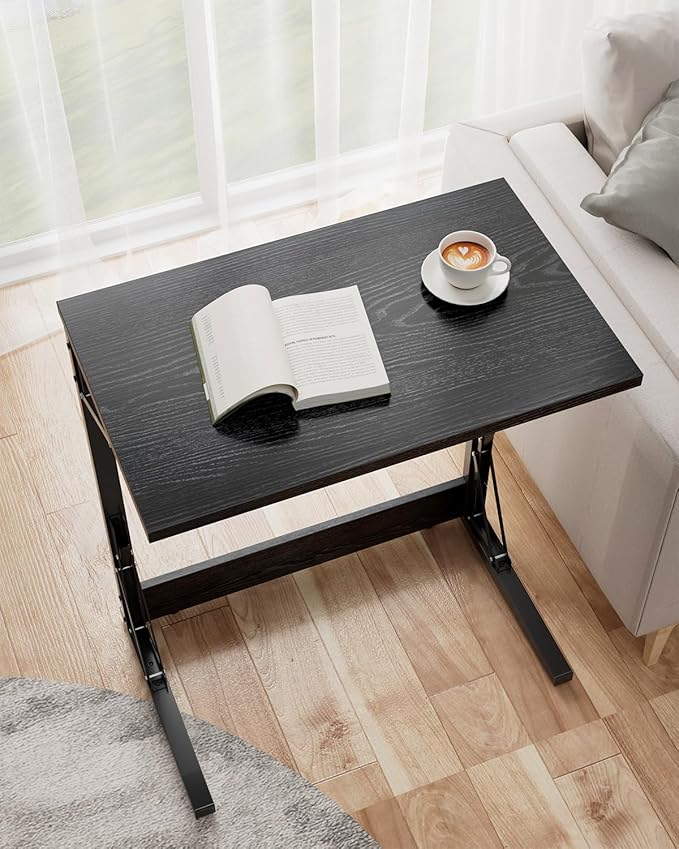 Tatub Folding TV Tray Table Set of 2, Small Sofa-Side Laptop Desk - Image 4