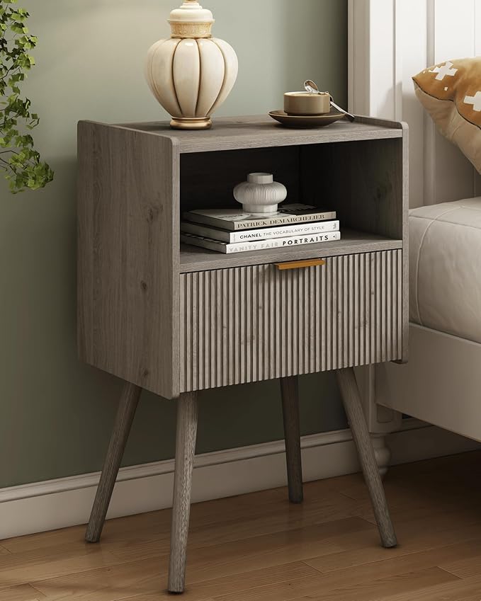 Nightstand, Modern Bedside Table by JOONEE