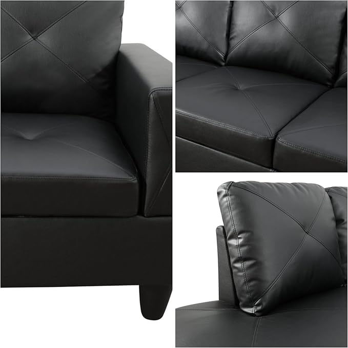 L-Shaped Sectional Sofa, Modern Sectional Couches Home Sofas - Image 5