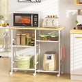 Kitchen Microwave Cart, Microwave Stand by ThreeHio