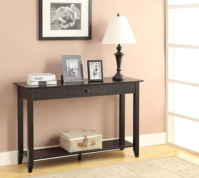 Convenience Concepts American Heritage 1 Drawer Console Table - Image 2