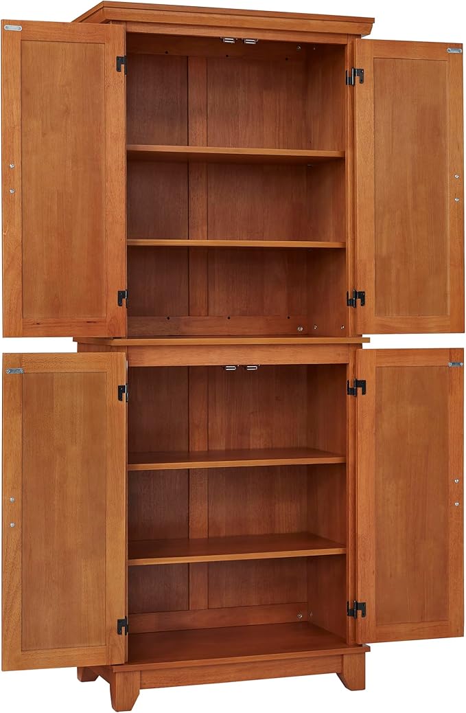 Homestyles Arts & Crafts Cottage Oak Pantry - Image 10