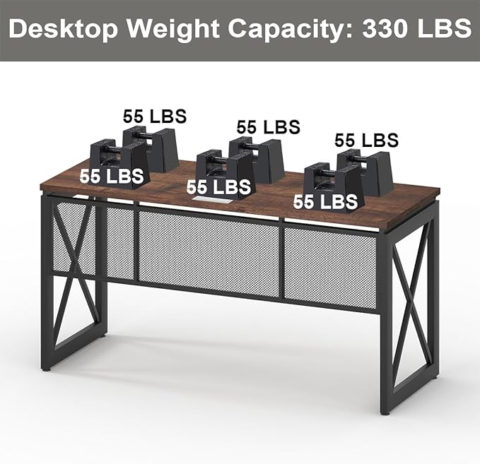 BON AUGURE 60 Inch Computer Desk - Image 4