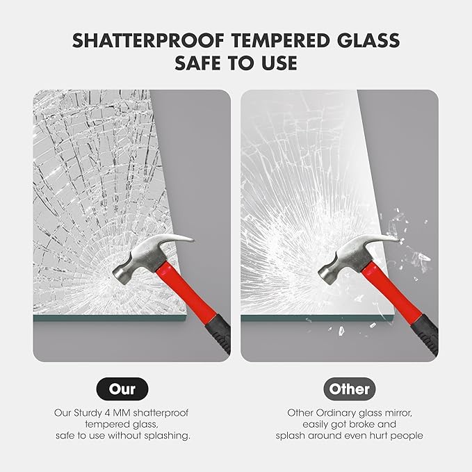 Hasipu 2-Pack 32" x 24" Bathroom Mirror, Mirrors - Image 7