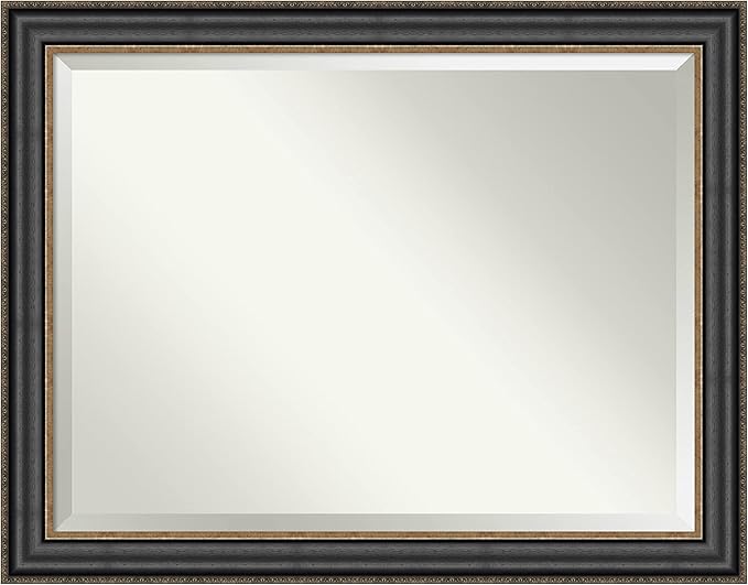 Amanti Art Black Bathroom Mirror by AmantiArt