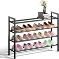 Bumusty 4-Tier Expandable Shoe Rack by Bumusty
