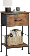 WLIVE Nightstand, Bedside Side Table by WLIVE