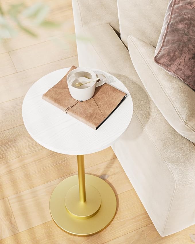 Masupu Drink Table, Round Side Table by Masupu