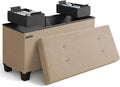 STORAGEBUD Storage Ottoman Bench by STORAGEBUD