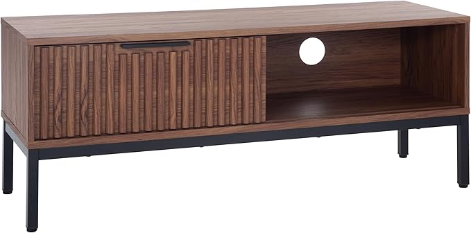 SAFAVIEH Lylia TV Stand for up to 55" Flatscreen – Walnut - Image 8