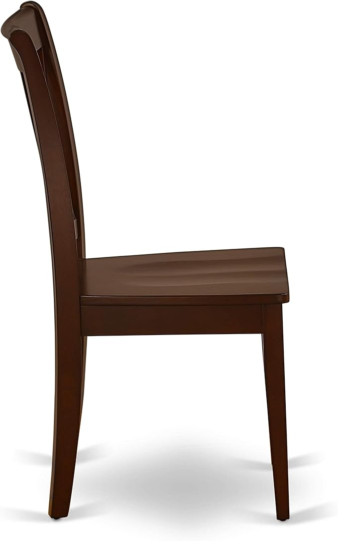 East West Furniture PSCL3-MAH-W 3 Piece Dining Room Furniture Set Contains a - Image 9