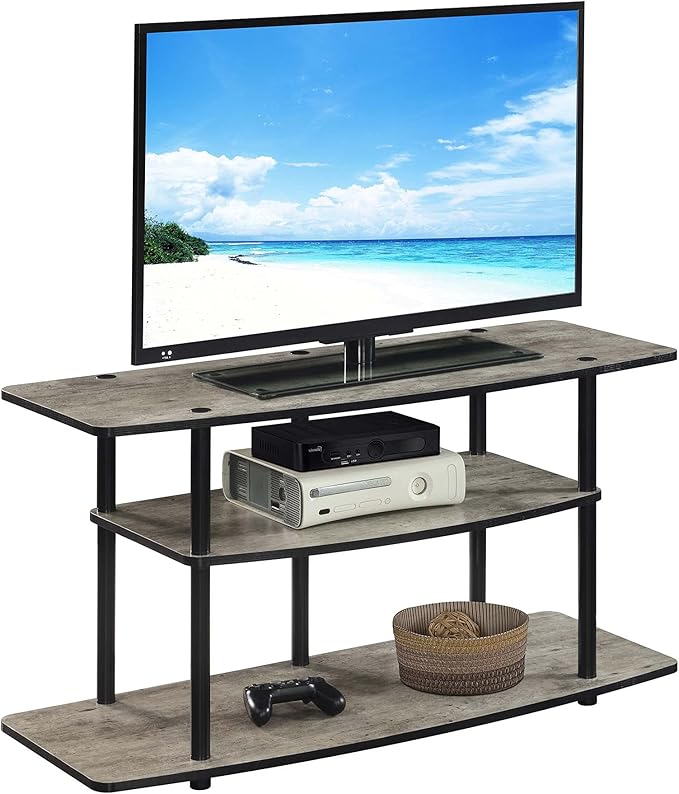 Convenience Concepts Designs2Go No Tools 3-Tier Wide TV Stand 42" - Image 4