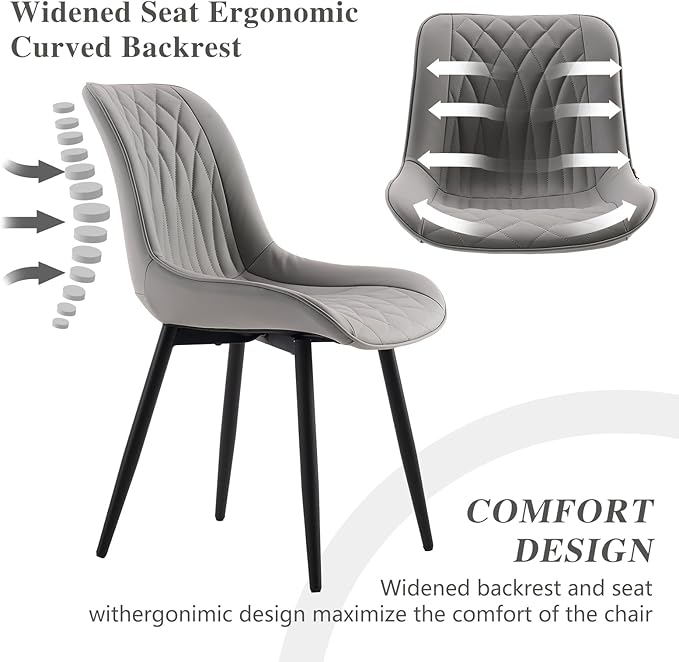 YOUNIKE Dining Chairs Set of 2 - Image 3