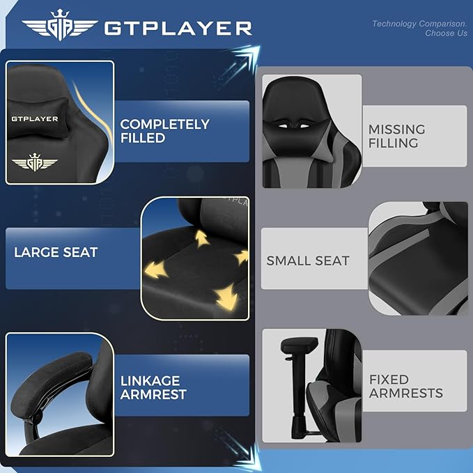 GTPLAYER Gaming Chair Fabric - Image 9