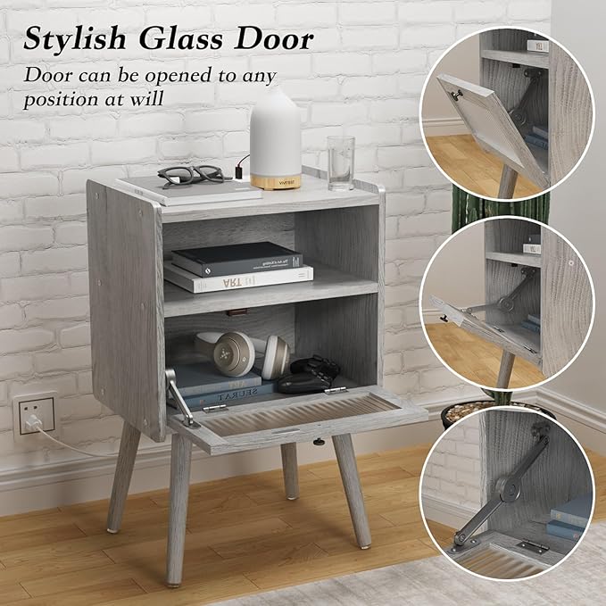 Mid Century Modern Nightstand - Image 6