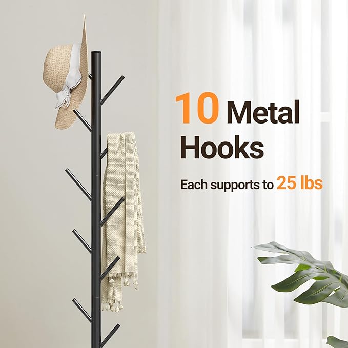 ELYKEN Coat Rack Freestanding - Image 3