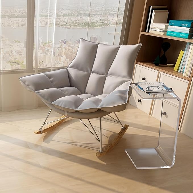 Acrylic Side Table, Bedroom and Office - Image 6
